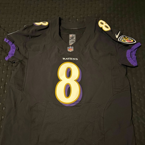 COPY - Baltimore Ravens Nike Elite Lamar Jackson Jersey